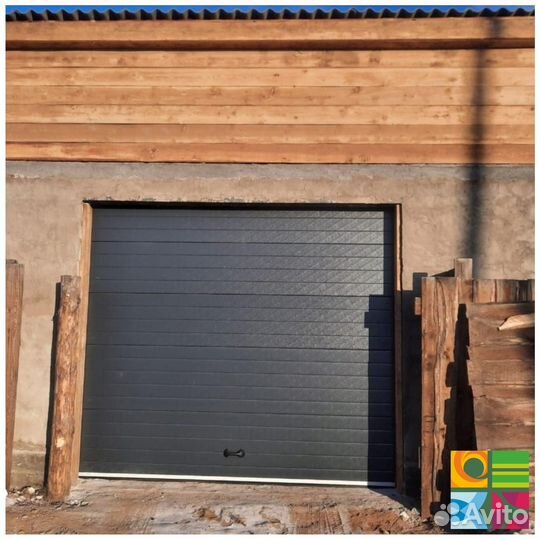 Секционные ворота alutech