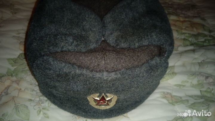 Продам шапку-ушанку солдатскую времён СССР