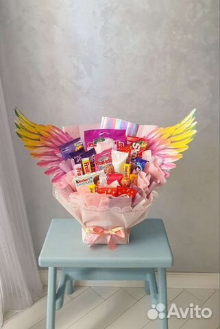 Съедобный букет, детский букет, сладкий букет