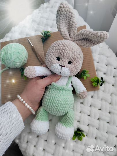 Игрушка зайчик ручной работы