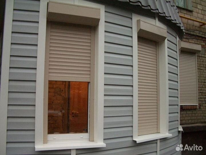 Рольставни в частный дом и коммерческое помещение