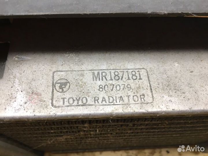 Радиатор интеркулера Mitsubishi Pajero Mini H56A