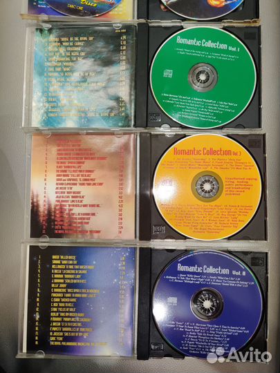Cd диски Романтическая коллекция