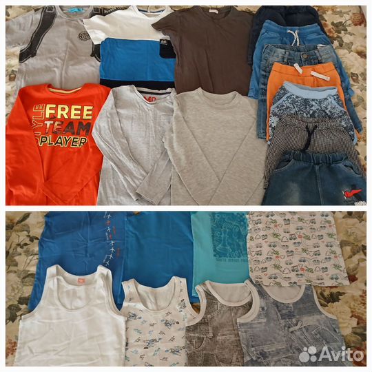 Одежда на мальчика 4-6 лет на доставке