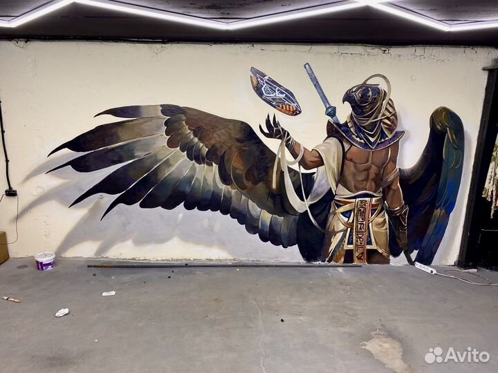 Граффити, Роспись стен Москва