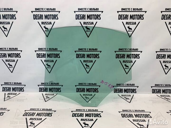 Стекло задней правой двери оригинал Volvo S80 07