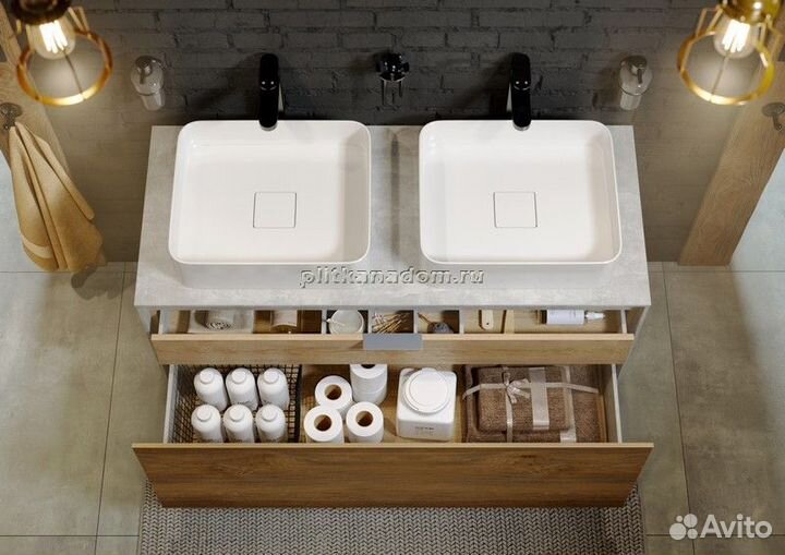 Aqwella Mobi MOB0112W Подвесная тумба под раковину 120