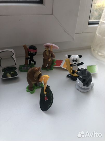 Kinder маша и медведь