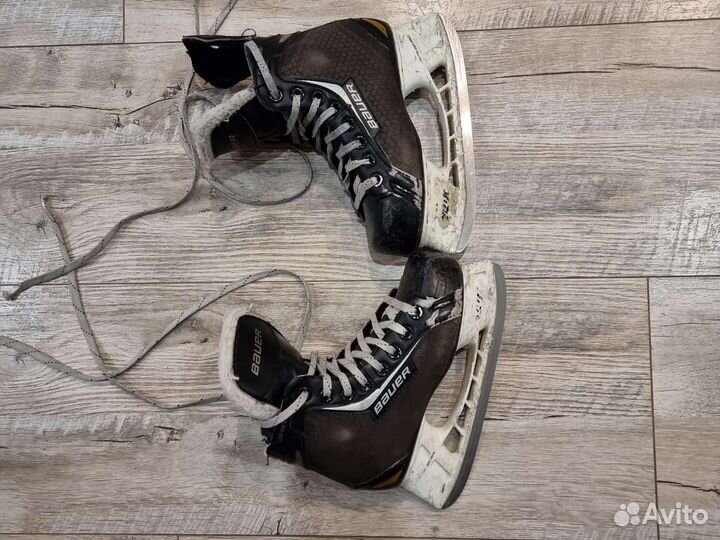 Хоккейные коньки bauer 33.5 размер
