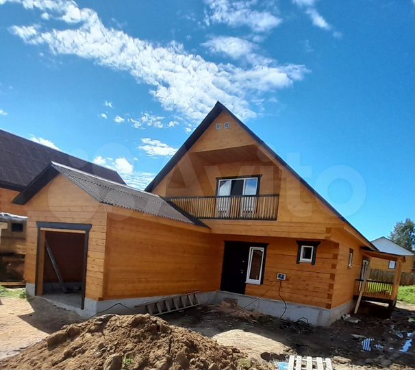 Дом 140 м² на участке 8 сот.