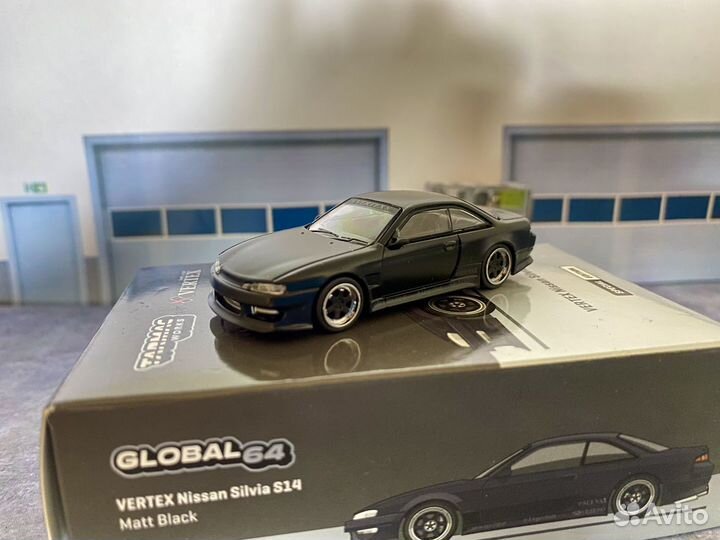 Tarmac works Vertex Nissan Silvia S14 Matt Black