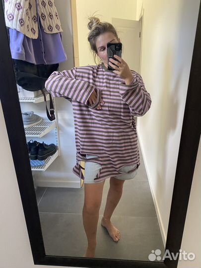 Оверсайз тельняшка