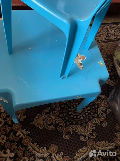 Стол детский пластиковый