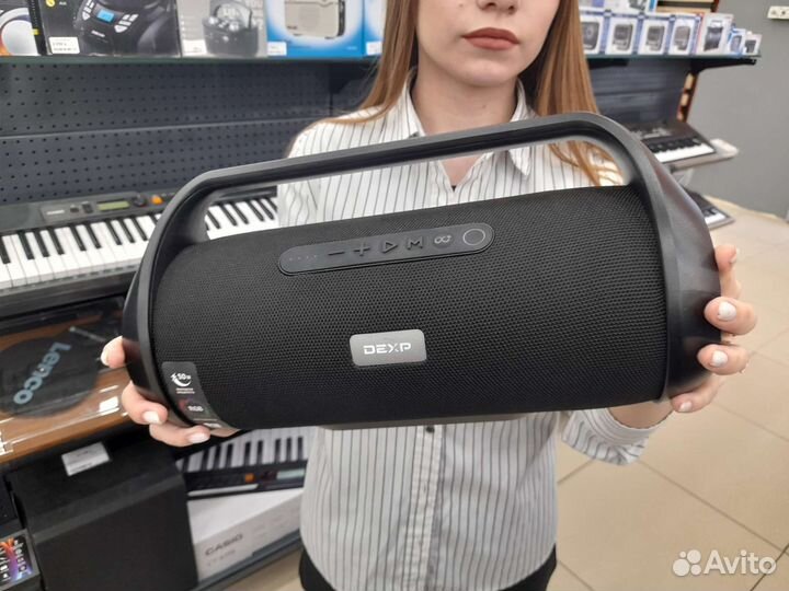 Портативная колонка dexp 50 Вт (Аренда)