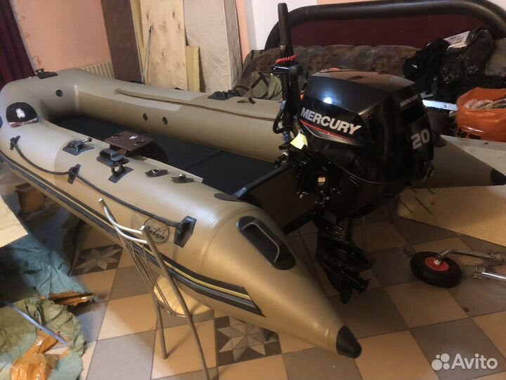 Новый с электростартером Mercury ME F 20 EH EFI