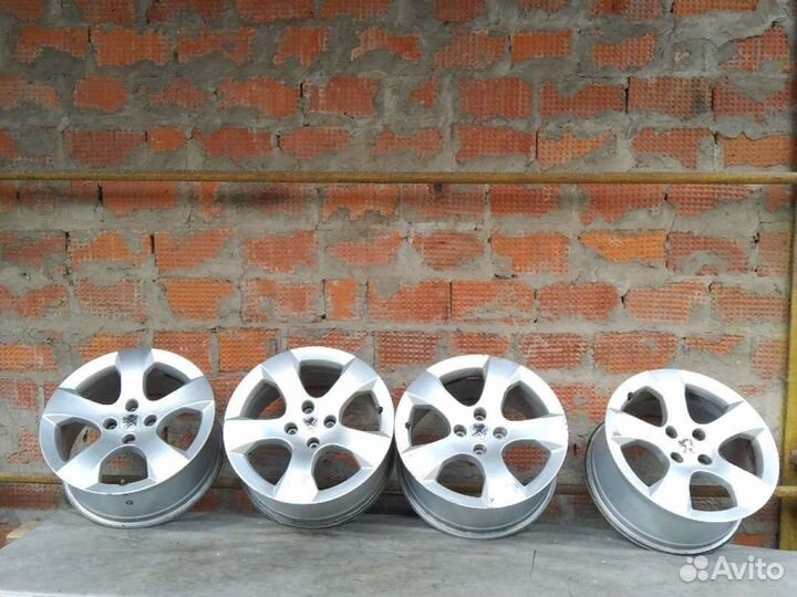 Диски литые оригинал R17 Peugeot 3008