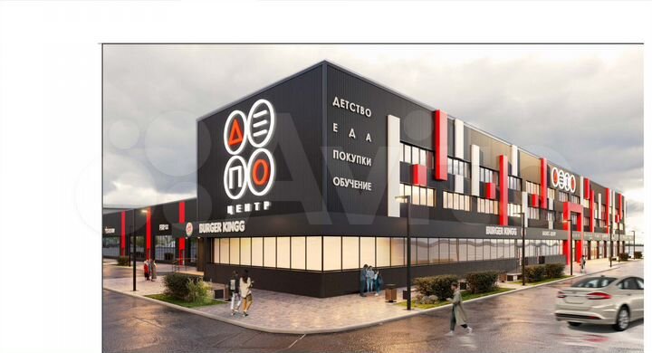 Торговая площадь от 25 до 300 м² в ТЦ Депо