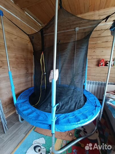 Батут с сеткой бу