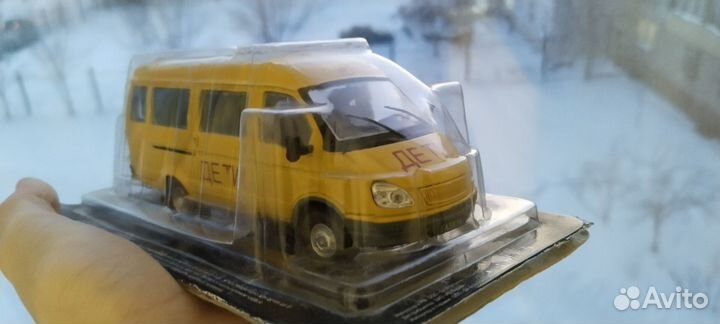 Масштабная модель автомобиля газель