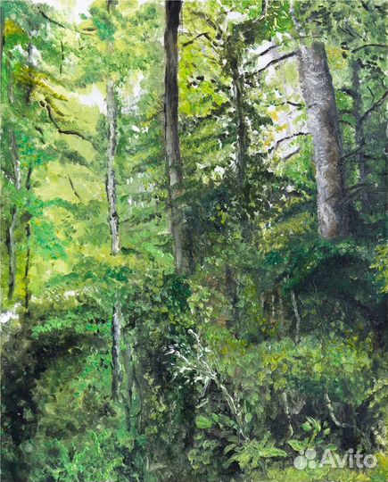 Картина маслом на холсте