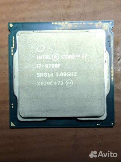 Процессор i7-9700f