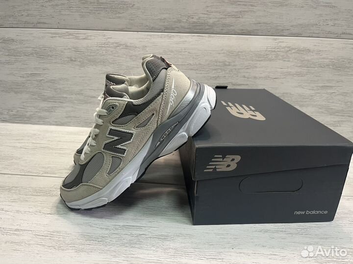 Кроссовки new balance 990 серые