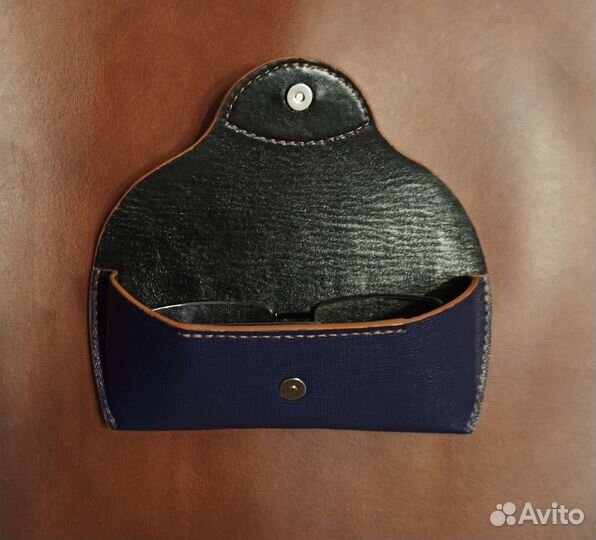 Футляр для очков натуральная кожа