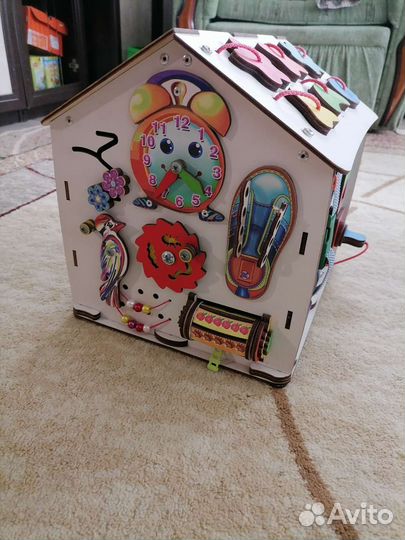 Бизиборд домик со светом