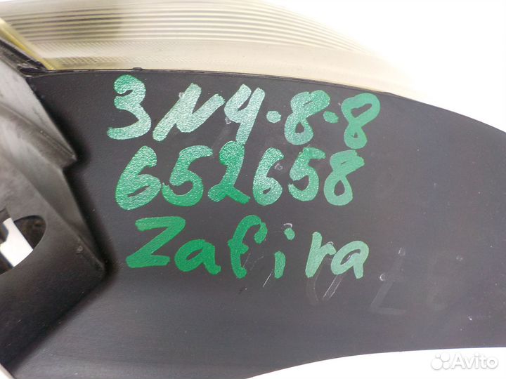 Фонарь задний левый наружный Opel Zafira C 2012