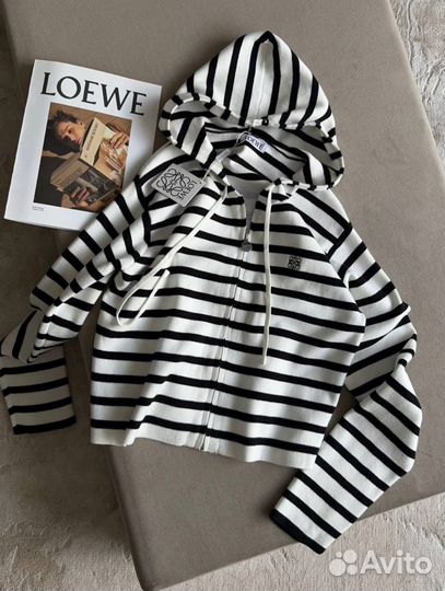 Зипка на молнии в полоску