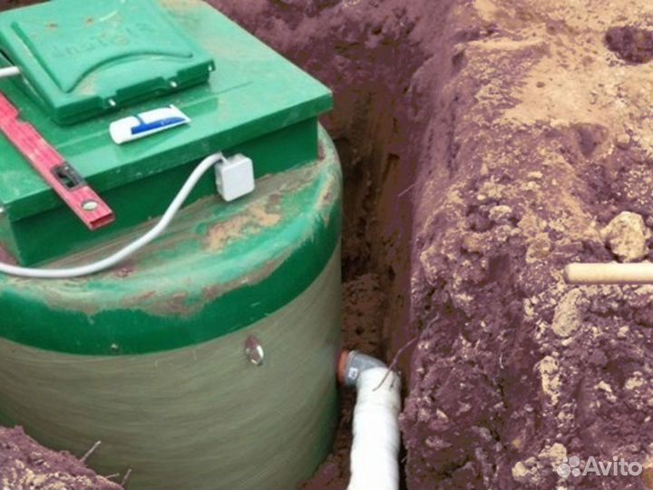 Септик Малахит под ключ
