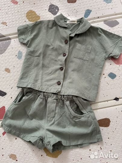 Льняной костюм loom на мальчика
