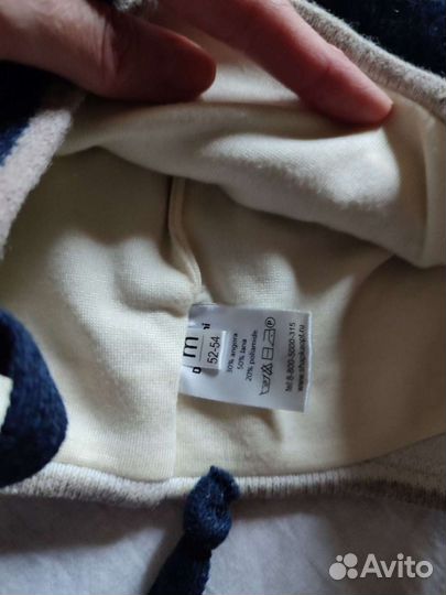 Шапка детская для девочки весна