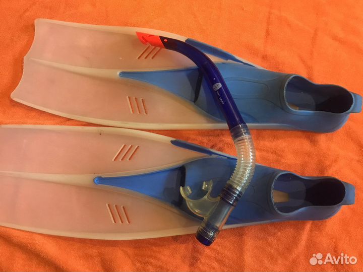 Ласты для дайвинга и трубка