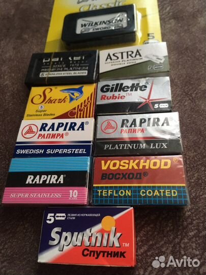 Лезвия для бритья набор