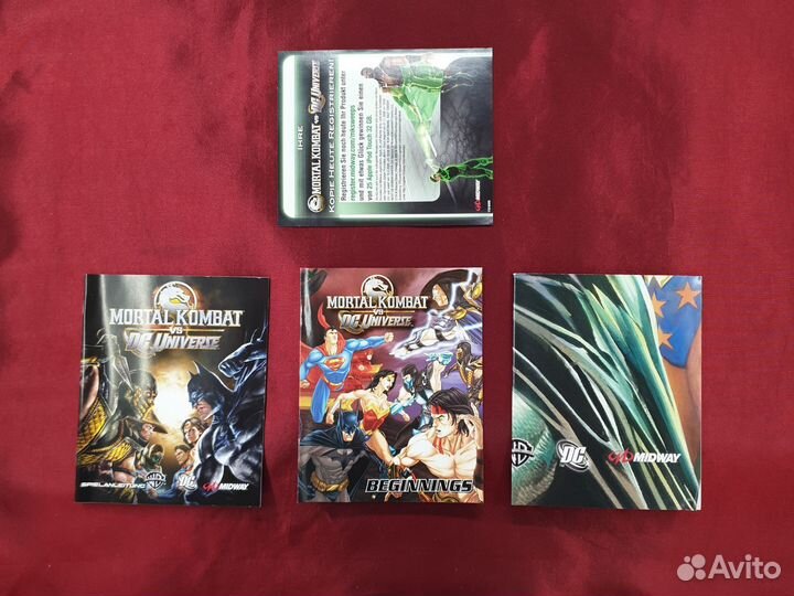 Mortal kombat vs DC Universe в стилбуке для ps3