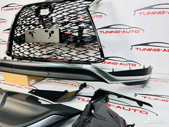 Обвес (с решеткой ) Lexus LX600 LX500d T2451