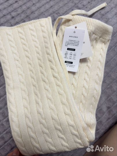 Вязаный костюм детский