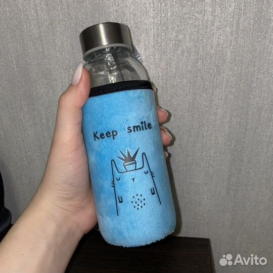 Бутылка для воды в чехле