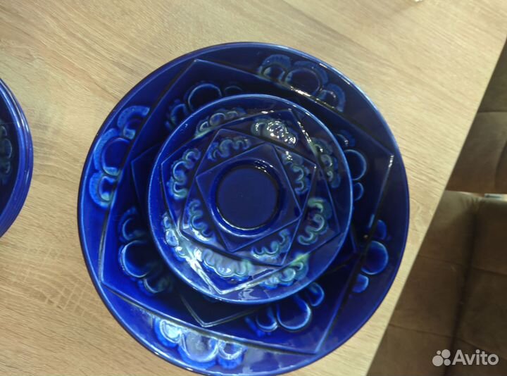 Набор тарелок фарфор