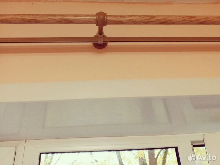 Карнизы для штор двухрядный металлопластиковый