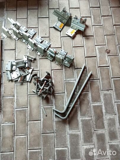 Ворота гаражные секционные б/у