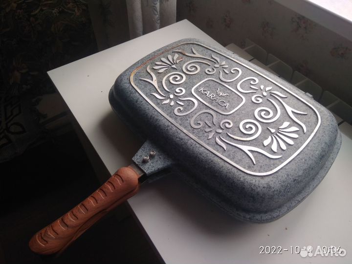 Двухсторонняя сковорода-гриль 