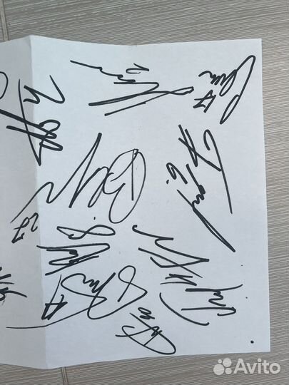 Автографы футболистов фк Локомотив