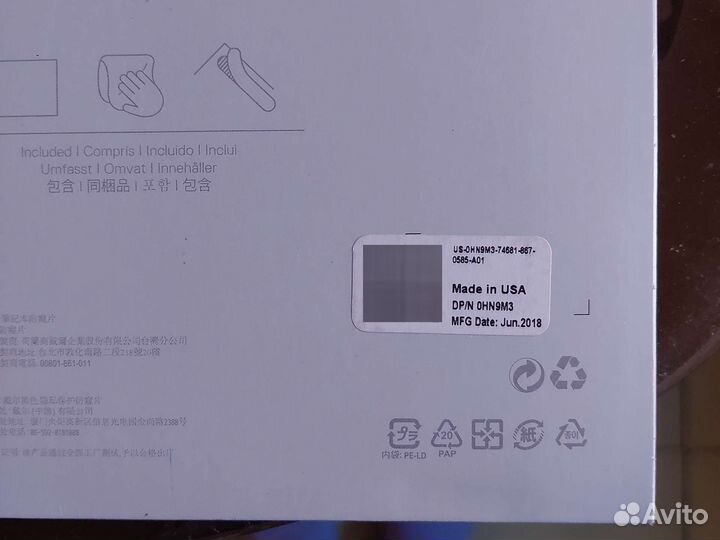 Dell защитный фильтр для дисплеев