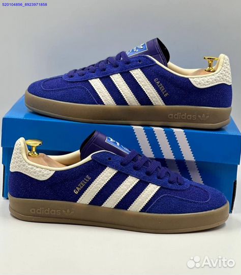 Кроссовки Adidas Gazelle Navy (Арт.83412)