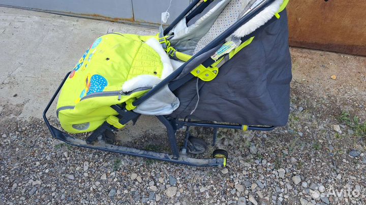 Санки-коляска nika