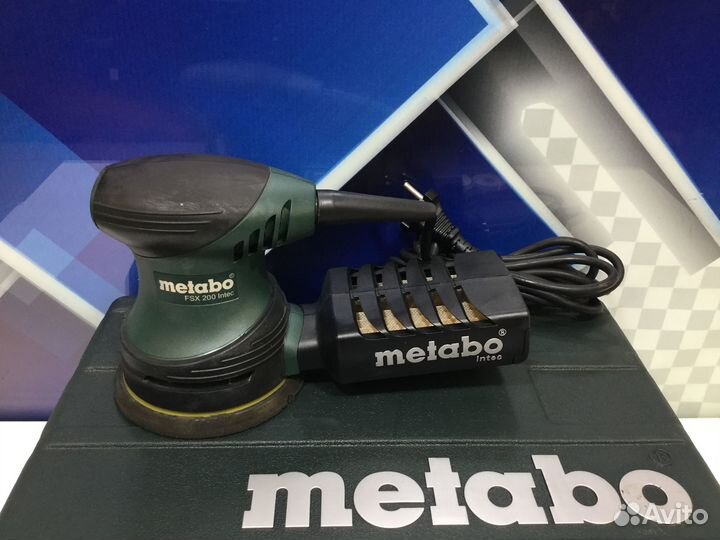 Эксцентриковая шлифмашина Metabo FSX 200 Intec №1