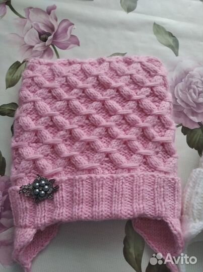 Шапка зимняя для девочки