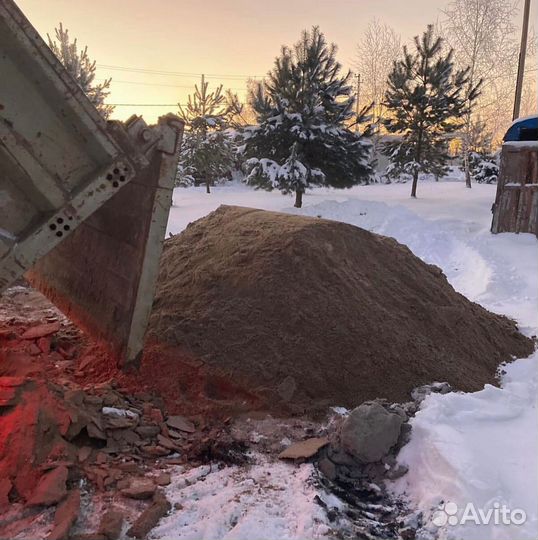 Песок для бетонного раствора